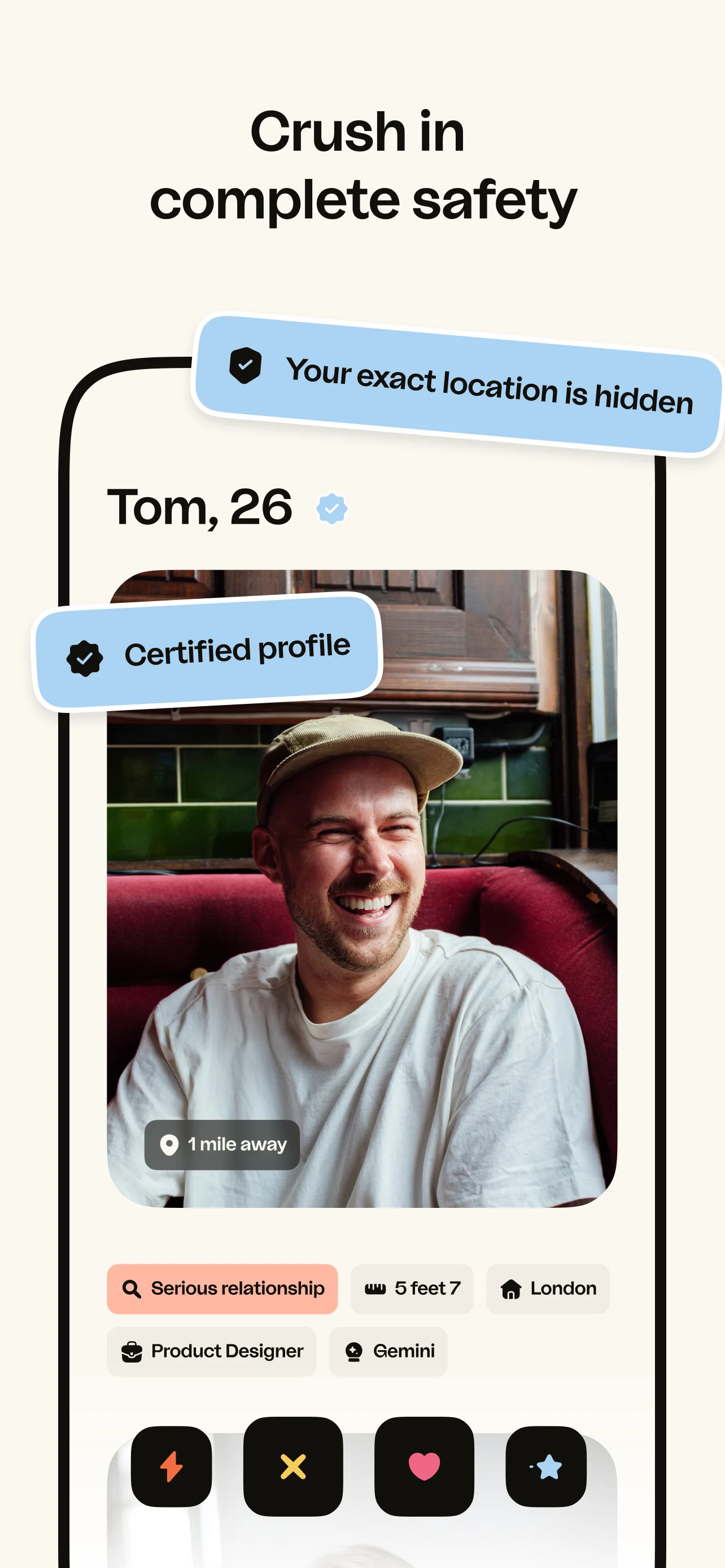 happn: dating app screenshot